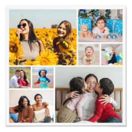 Erstellen Sie Ihre eigene 8 Foto Collage Foto Erwe