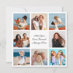 Erstellen Sie Ihre eigene 8-Foto-Collage Hinzufüge Karte
