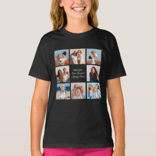 Erstellen Sie Ihre eigene 8-Foto-Collage Hinzufüge T-Shirt