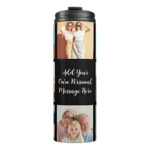 Erstellen Sie Ihre eigene 8-Foto-Collage Hinzufüge Thermosbecher