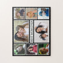 Erstellen Sie Ihre eigene 8 FotoCollage Beste Mama