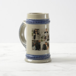 Erstellen Sie Ihre eigene 8 FotoCollage Bierglas