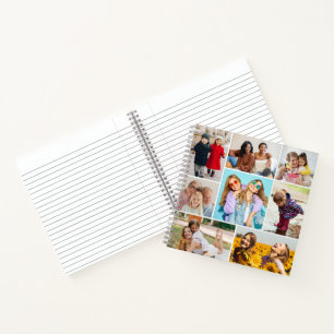 Erstellen Sie Ihre eigene 8 FotoCollage Notizbuch