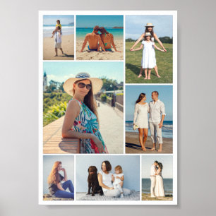 Erstellen Sie Ihre eigene 8 FotoCollage Poster