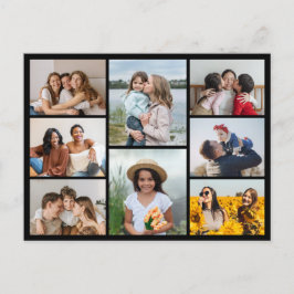 Erstellen Sie Ihre eigene 8 FotoCollage Postkarte