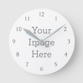 Erstellen Sie Ihre eigene 8" Wall-Uhr Runde Wanduhr