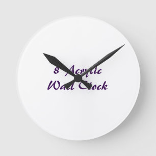Erstellen Sie Ihre eigene 8" Wanduhr