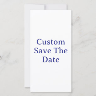 Erstellen Sie Ihre eigene 8" x 4" Save-The-Date-Ka Save The Date