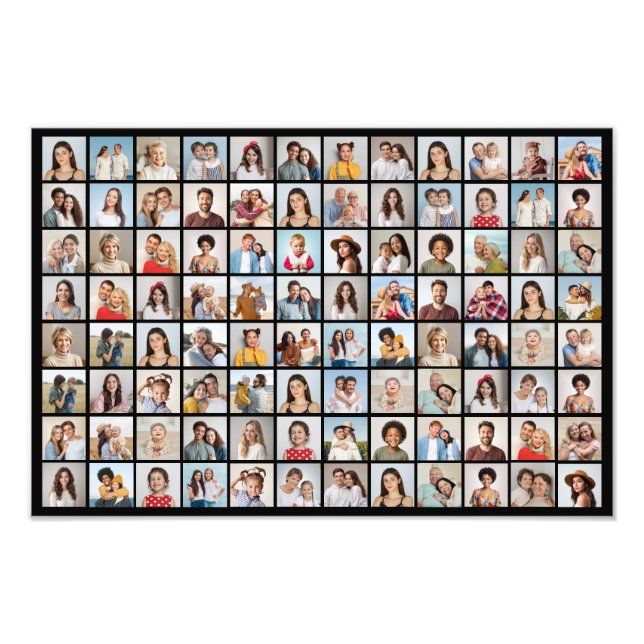 Erstellen Sie Ihre eigene 96 Foto Collage Foto Erw (Vorne)