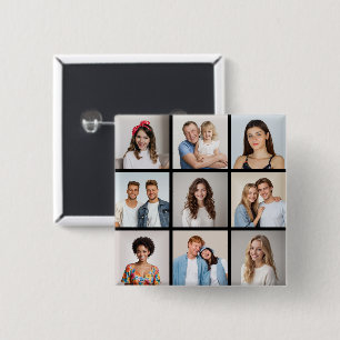Erstellen Sie Ihre eigene 9-Foto-Collage Button