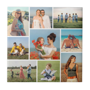 Erstellen Sie Ihre eigene 9-Foto-Collage Fliese