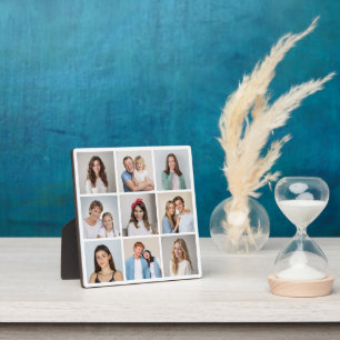 Erstellen Sie Ihre eigene 9-Foto-Collage Fotoplatte