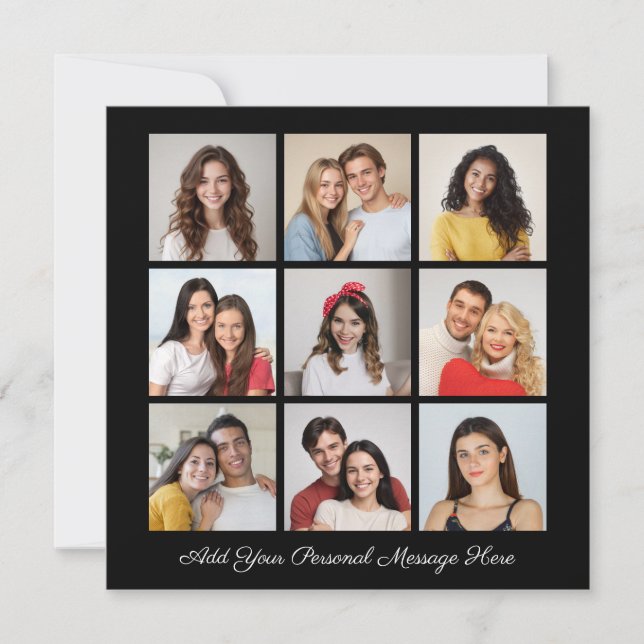 Erstellen Sie Ihre eigene 9-Foto-Collage Hinzufüge (Vorderseite)