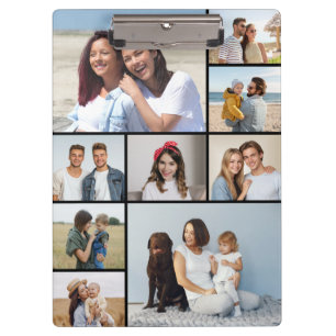 Erstellen Sie Ihre eigene 9-Foto-Collage Klemmbrett