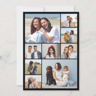 Erstellen Sie Ihre eigene 9-Foto-Collage Mitteilungskarte