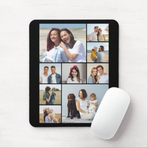 Erstellen Sie Ihre eigene 9-Foto-Collage Mousepad