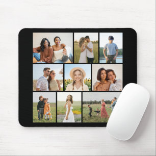 Erstellen Sie Ihre eigene 9-Foto-Collage Mousepad