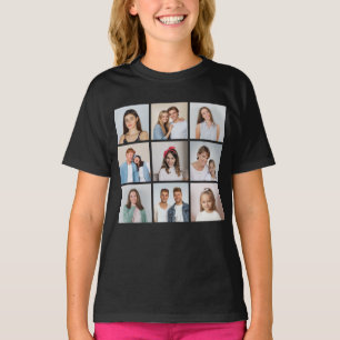 Erstellen Sie Ihre eigene 9-Foto-Collage T-Shirt