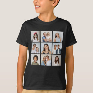 Erstellen Sie Ihre eigene 9-Foto-Collage T-Shirt