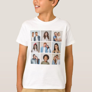 Erstellen Sie Ihre eigene 9-Foto-Collage T-Shirt