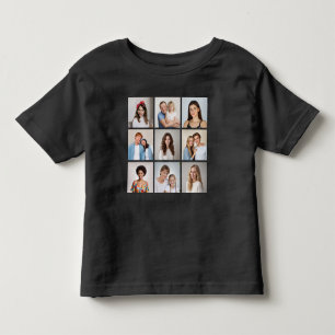 Erstellen Sie Ihre eigene 9 FotoCollage Kleinkind T-shirt