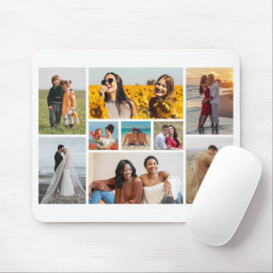 Erstellen Sie Ihre eigene 9 FotoCollage Mousepad