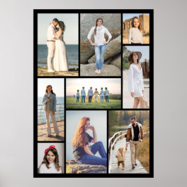 Erstellen Sie Ihre eigene 9 FotoCollage Poster