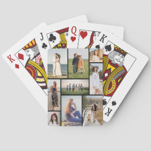 Erstellen Sie Ihre eigene 9 FotoCollage Spielkarten