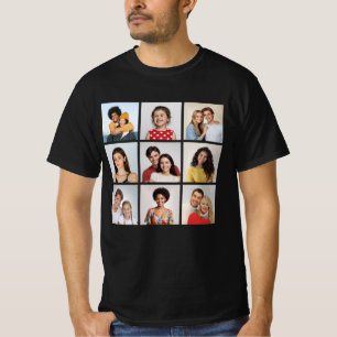 Erstellen Sie Ihre eigene 9 FotoCollage T-Shirt