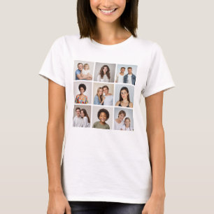 Erstellen Sie Ihre eigene 9 FotoCollage T-Shirt