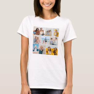 Erstellen Sie Ihre eigene 9 FotoCollage T-Shirt