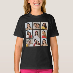 Erstellen Sie Ihre eigene 9 FotoCollage T-Shirt