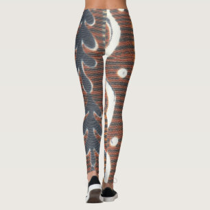 Erstellen Sie Ihre eigene, afrikanische Vintage Fa Leggings