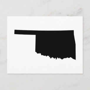 Erstellen Sie Ihre eigene Ankündigung, nach Oklaho Postkarte
