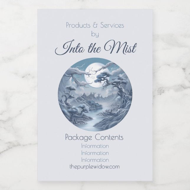 Erstellen Sie Ihre eigene Apotheke für die blaue L Lebensmitteletikett (Einzelnes Label)