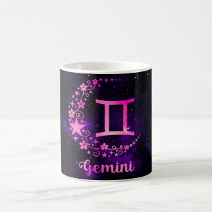Erstellen Sie Ihre eigene Astrologie Zodiac Gemini Verwandlungstasse