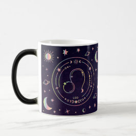 Erstellen Sie Ihre eigene Astrologie Zodiac Leo Verwandlungstasse