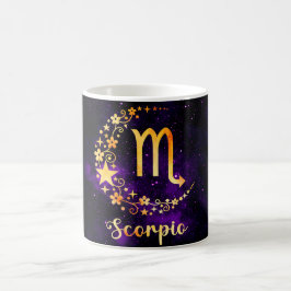 Erstellen Sie Ihre eigene Astrologie Zodiac Scorpi Verwandlungstasse