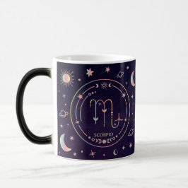 Erstellen Sie Ihre eigene Astrologie Zodiac Scorpi Verwandlungstasse