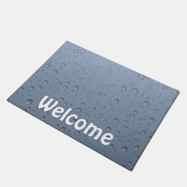 Erstellen Sie Ihre eigene Begrüßungstüre Fußmatte (Schrägansicht)