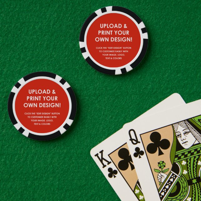 Erstellen Sie Ihre eigene Benutzerdefiniert (versc Pokerchips (Pokertisch (doppelt))