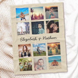 Erstellen Sie Ihre eigene benutzerdefinierte 12-Co Fleecedecke