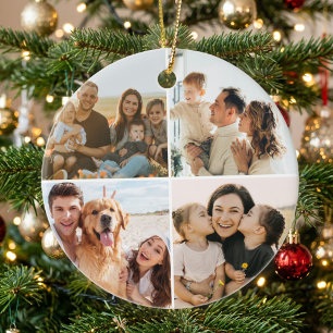 Erstellen Sie Ihre eigene benutzerdefinierte 4-Fot Keramik Ornament