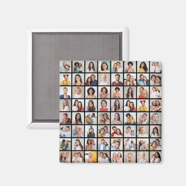Erstellen Sie Ihre eigene benutzerdefinierte 64-Fo Magnet (Vorderseite/Rückseite)