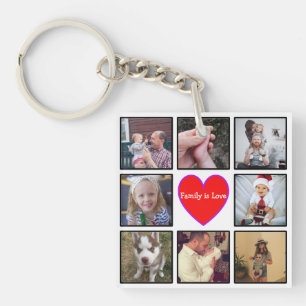 Erstellen Sie Ihre eigene benutzerdefinierte BildC Schlüsselanhänger