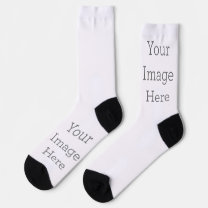 Erstellen Sie Ihre eigene benutzerdefinierte Crew Socken