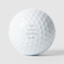 Erstellen Sie Ihre eigene benutzerdefinierte Desig Golfball