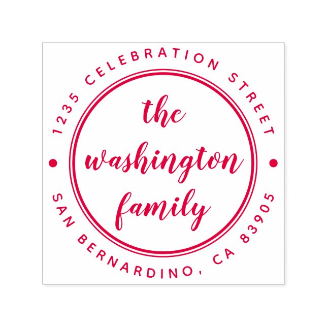 Erstellen Sie Ihre eigene benutzerdefinierte Famil Permastempel (Design)