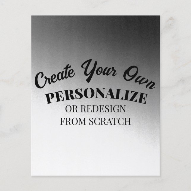 Erstellen Sie Ihre eigene, benutzerdefinierte Flyer (Vorne)