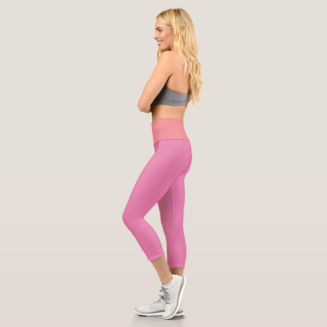 Erstellen Sie Ihre eigene benutzerdefinierte High  Capri Leggings (Links)